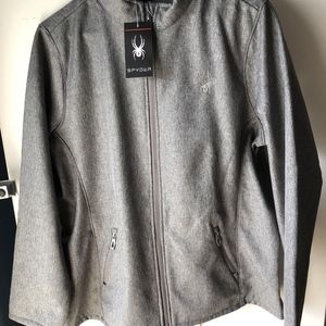NWT Spyder Soft Shell Jacket (Waterproof/Fleece)
